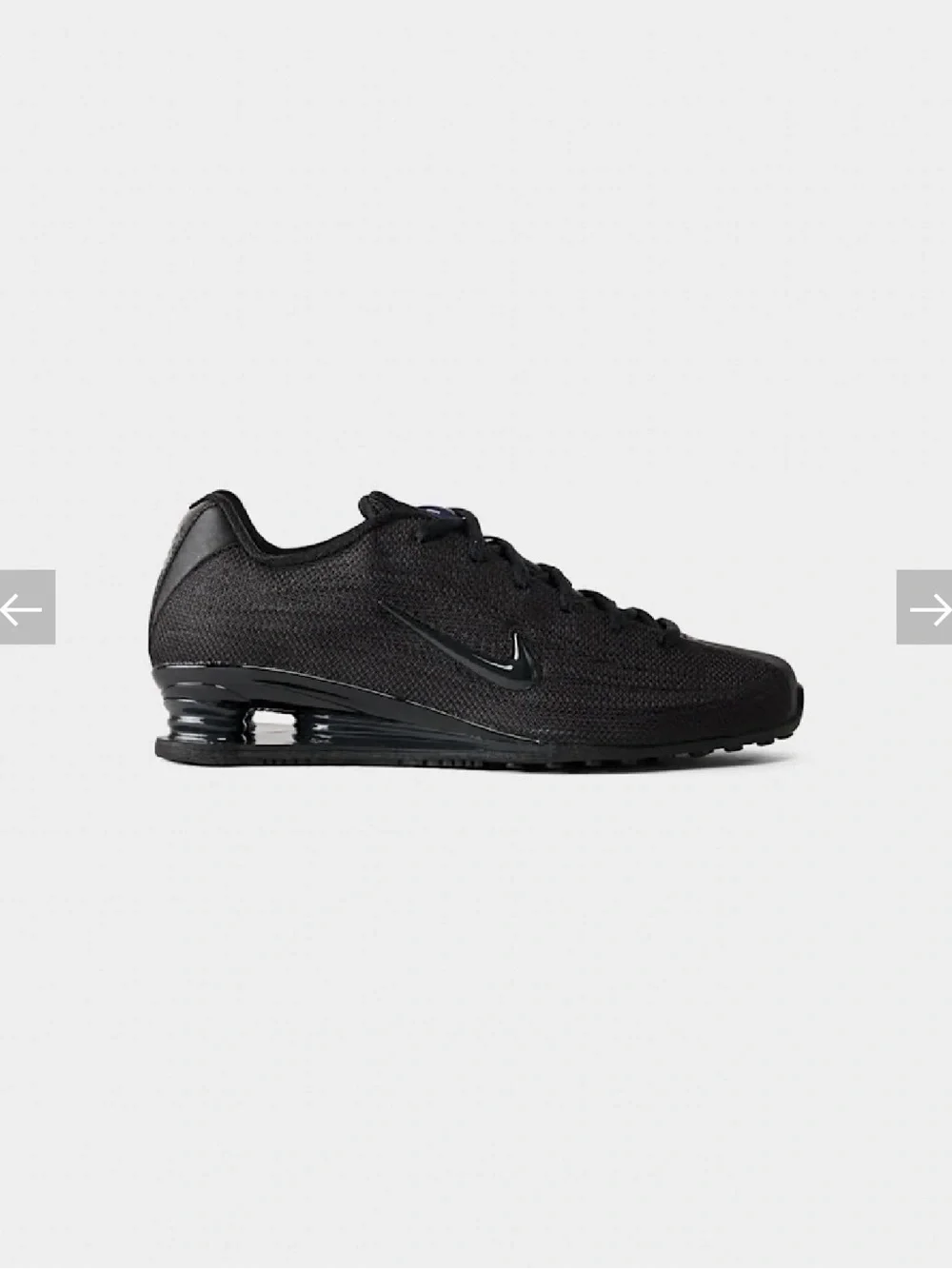 Nike Shox Z black sneakers 9